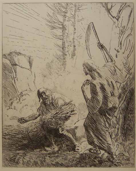 La Mort et le Bucheron (Death and the Woodcutter)